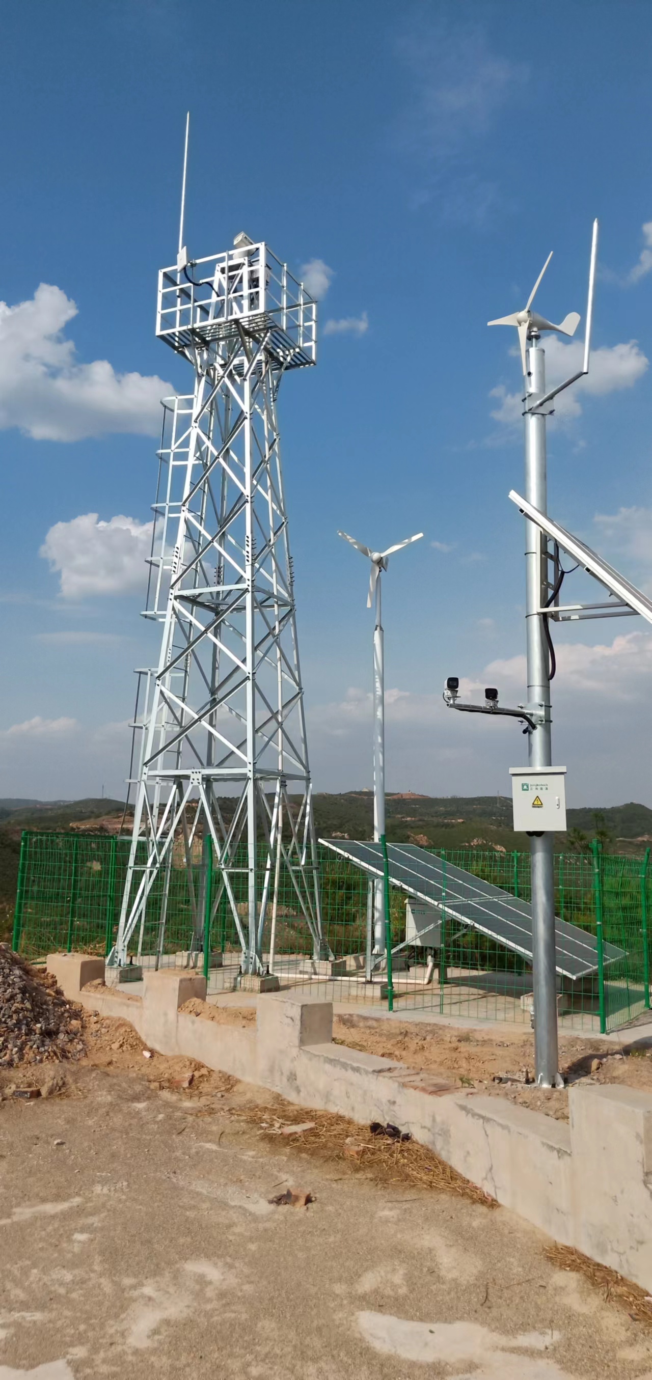 江科攜手重慶風電場風光互補供電項目